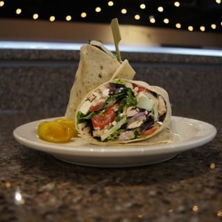 Wrap Greek Chicken Salad