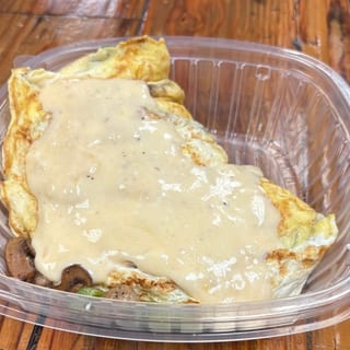 The Lumber Jack Egg wrap (Omelette)