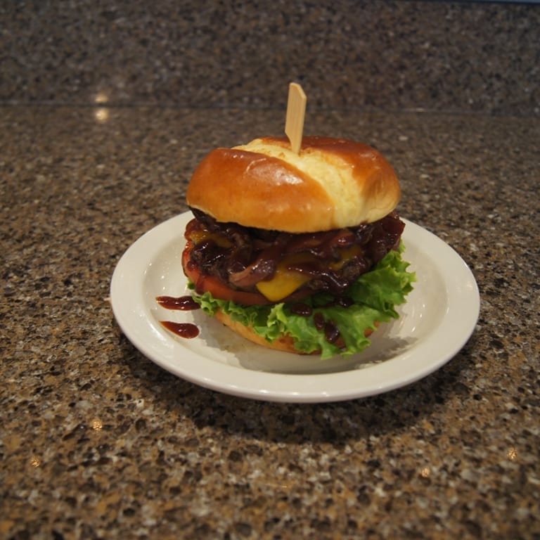 Indulge in Our House Burger